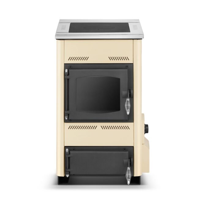Krosnelė su vandens kontūru TEMY ES (10–25 kW) 10 kW Smėlio
