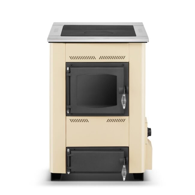 Krosnelė su vandens kontūru TEMY ES (10–25 kW) 15 kW Smėlio