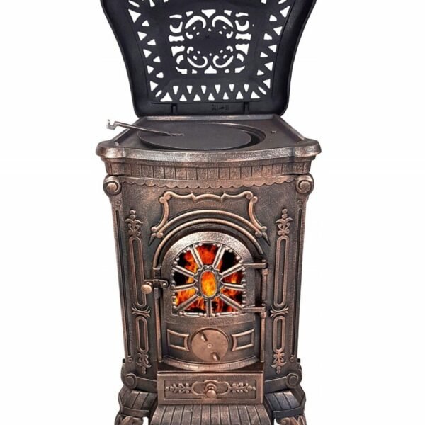 Ketaus krosnelė INGRID / AMBRA (6,5 kW) Bronzinė