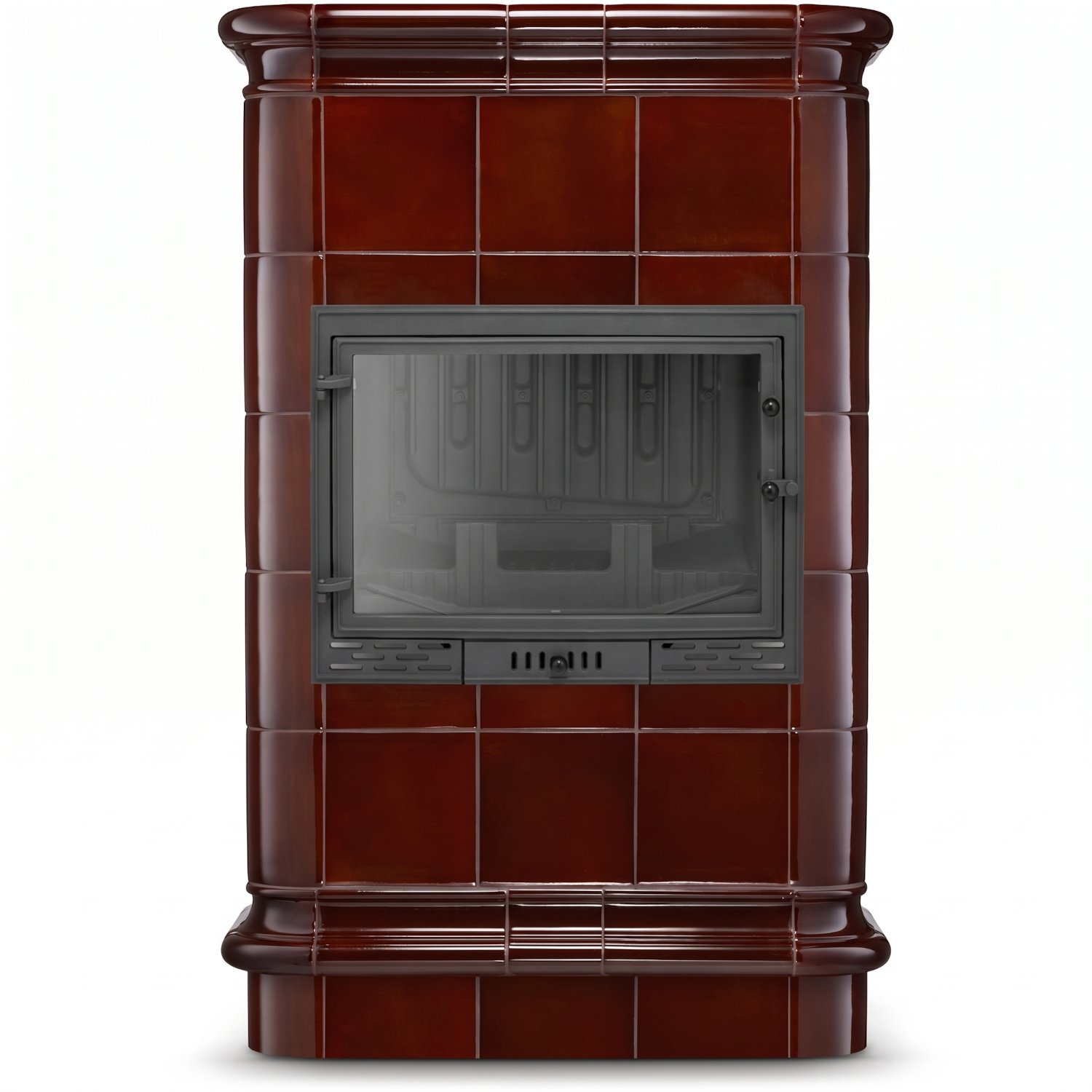 Koklinis židinys ROMA su vandens kontūru – FERGUSS FGS-LUX20 (16,2 kW) Ruda