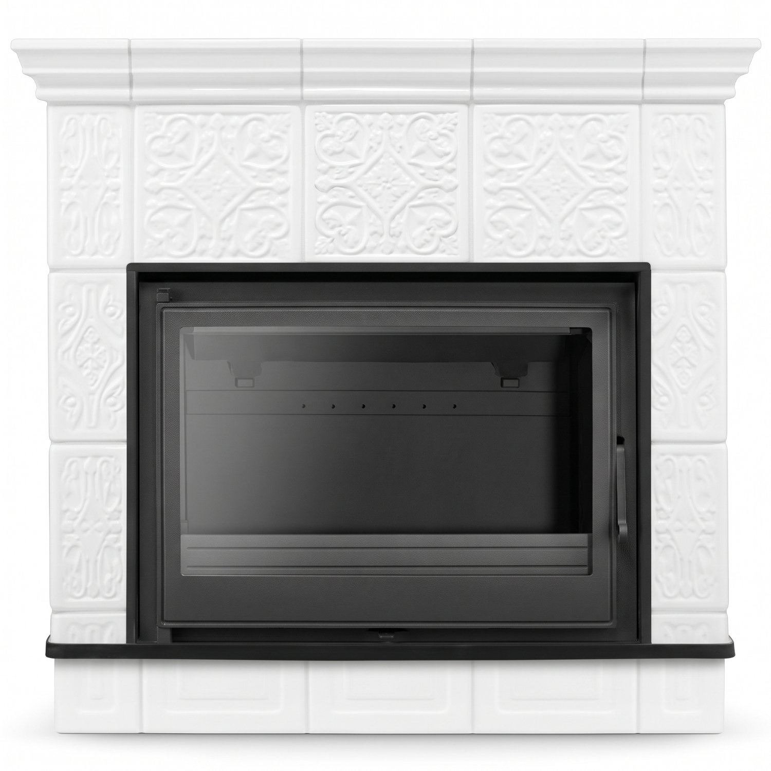 Koklinis židinys MALLORCA – FERGUSS FGS-LUX18 (11,7 kW) Balta