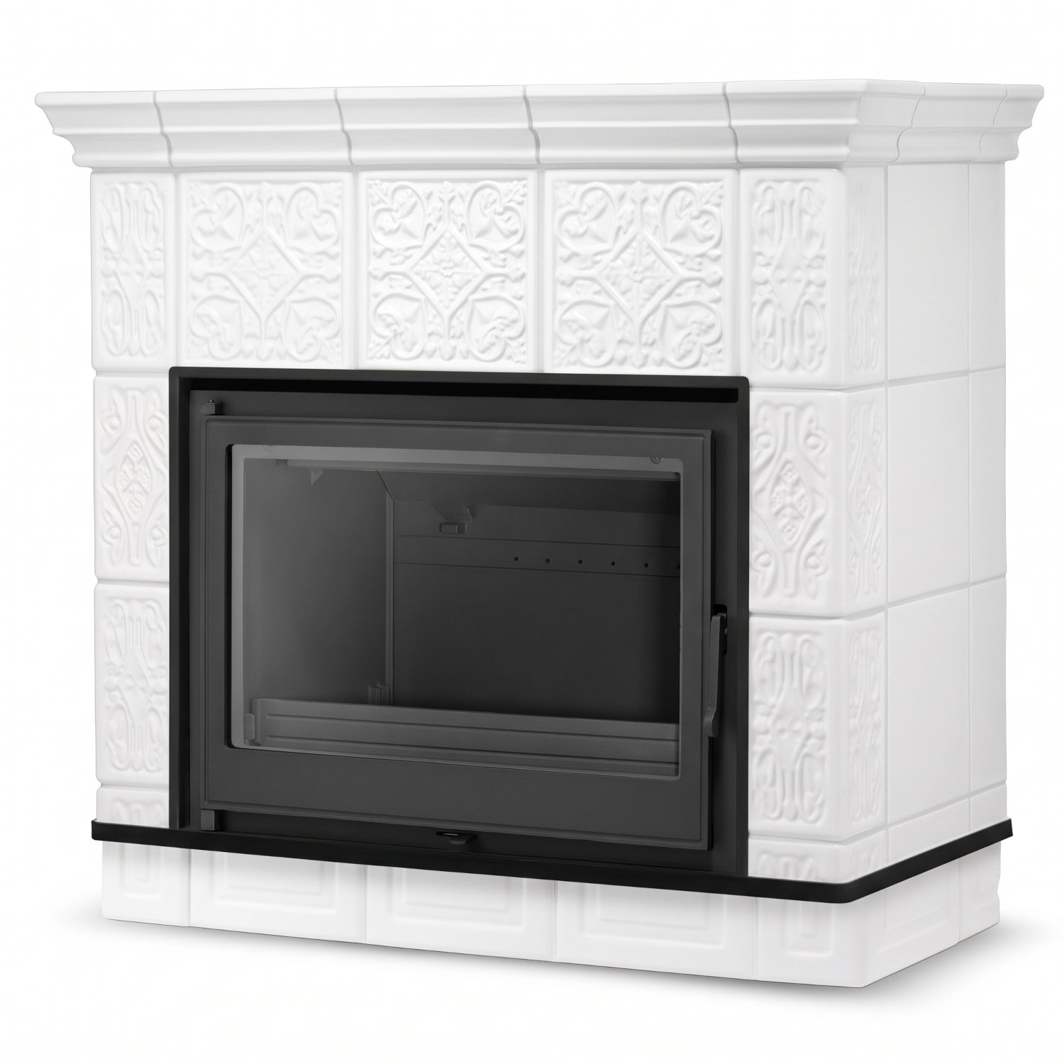 Koklinis židinys MALLORCA – FERGUSS FGS-LUX18 (11,7 kW) Balta