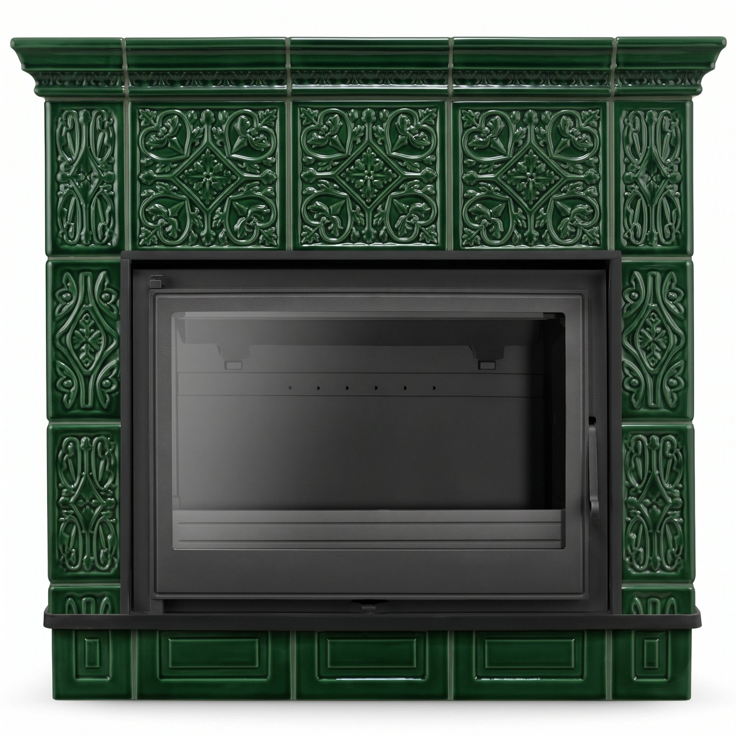 Koklinis židinys MALLORCA – FERGUSS FGS-LUX18 (11,7 kW) Žalia