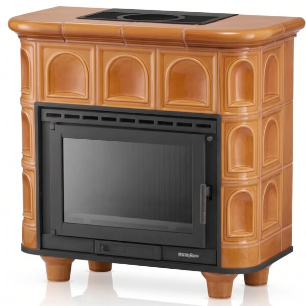 Koklinis židinys FLORENCJA – FERGUSS FGS-LUX18 (11,7 kW) Medaus