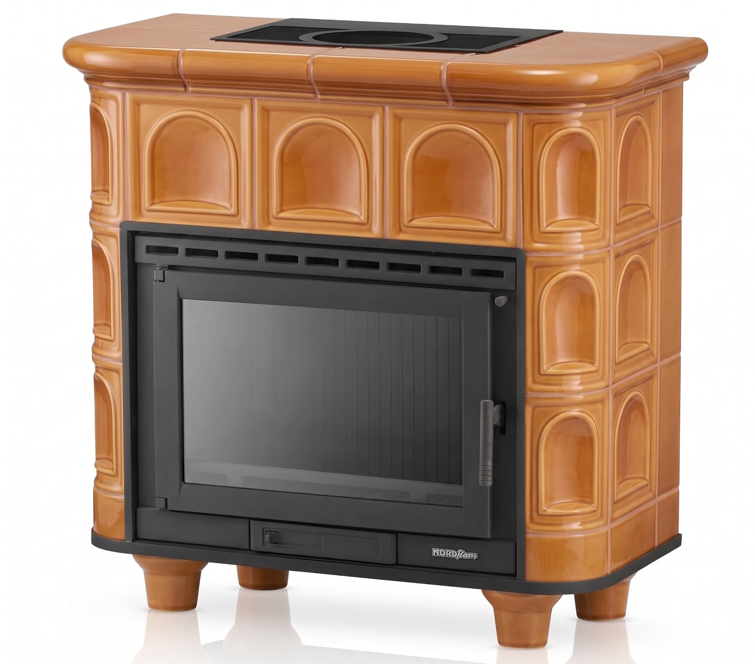 Koklinis židinys FLORENCJA – FERGUSS FGS-LUX18 (11,7 kW) Medaus