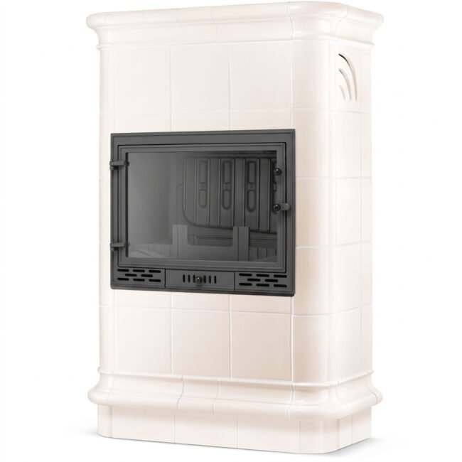 Koklinis židinys ROMA su vandens kontūru – FERGUSS FGS-LUX20 (16,2 kW) Smėlio