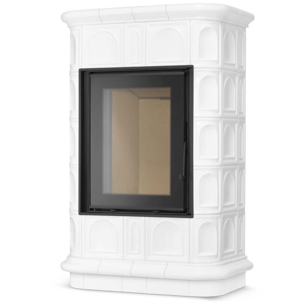 Koklinis židinys BLANKA BOGNA – LAVA LUMINA (8,2 kW) Balta