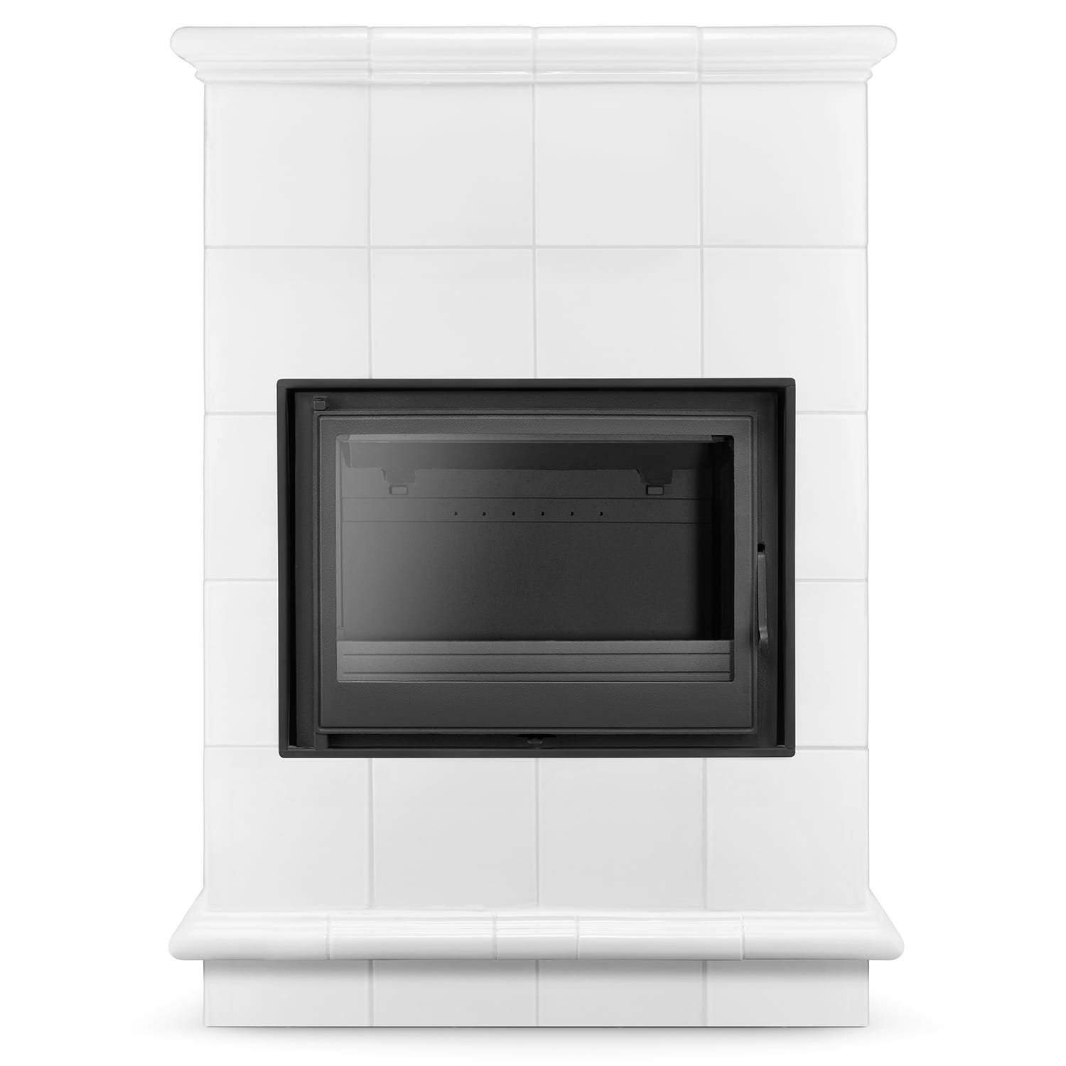 Koklinis židinys NICEA – NORDFLAM ETNA (13 kW) Balta