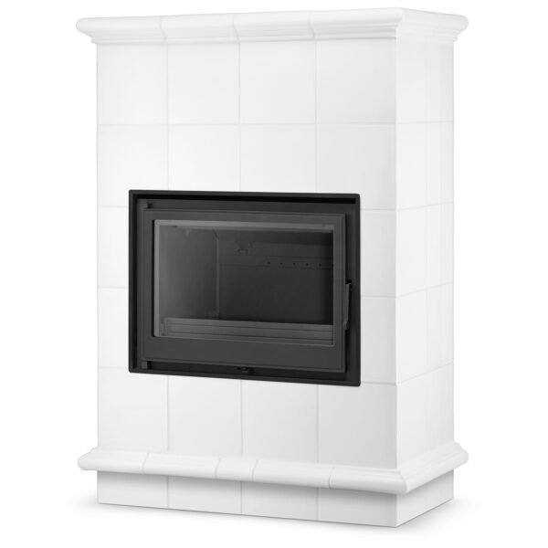 Koklinis židinys NICEA – NORDFLAM ETNA (13 kW) Balta