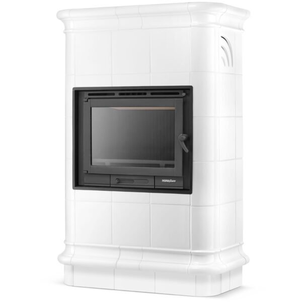 Koklinis židinys ROMA – FERGUSS FGS-LUX18 (11,7 kW) Balta