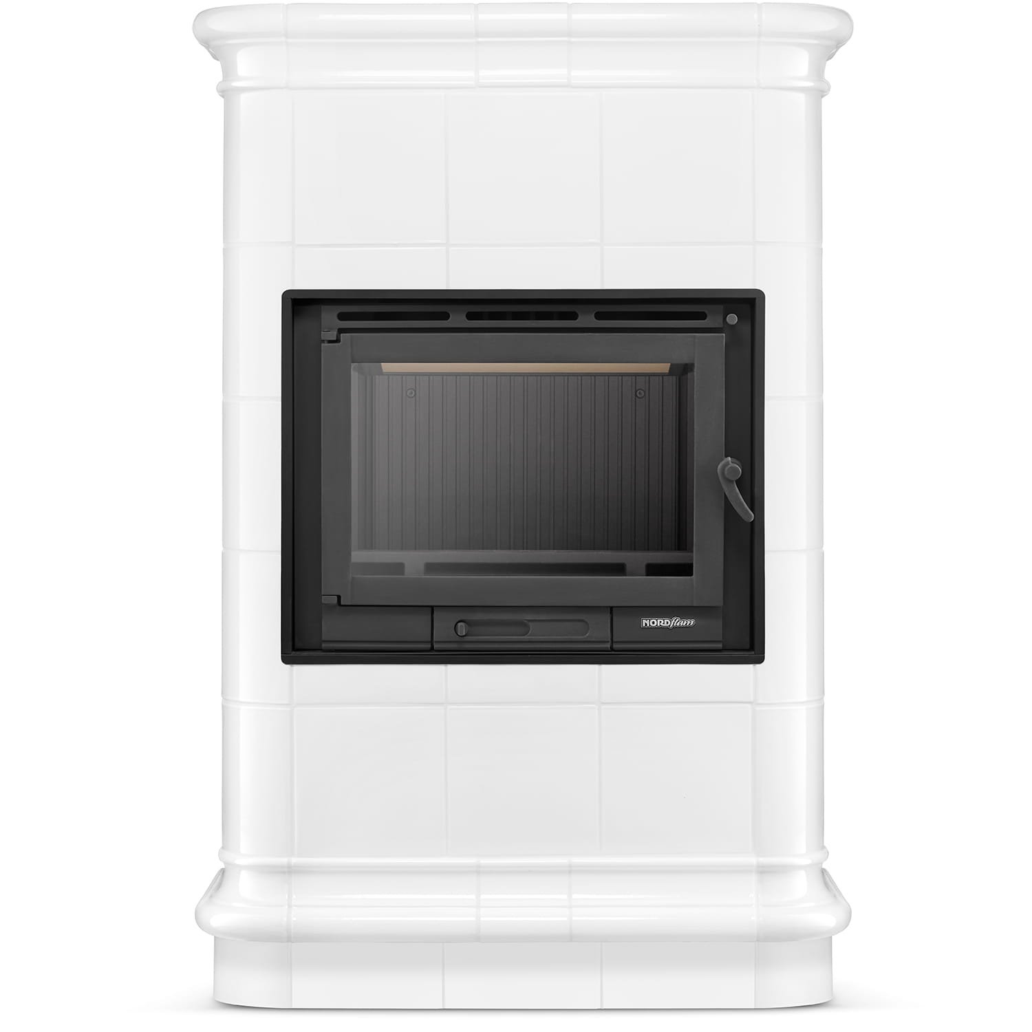 Koklinis židinys ROMA – FERGUSS FGS-LUX18 (11,7 kW) Balta