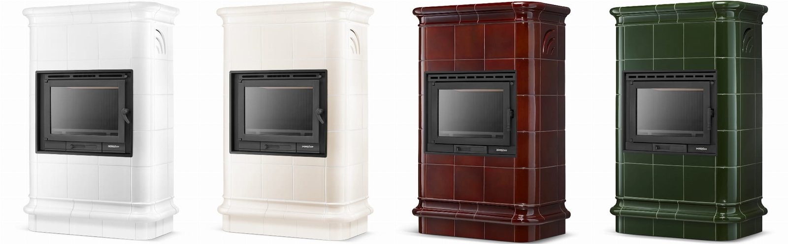 Koklinis židinys ROMA – FERGUSS FGS-LUX18 (11,7 kW) Balta