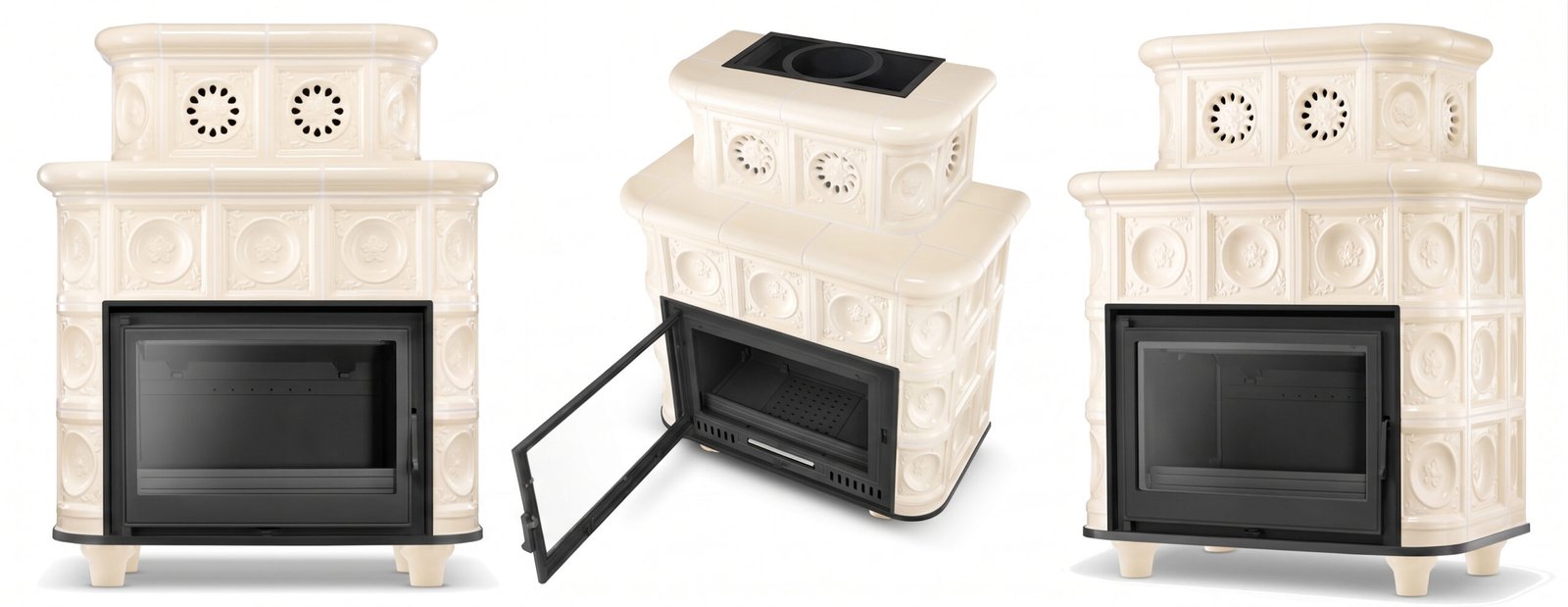 Koklinis židinys ASPEN – NORDFLAM ETNA (13 kW) Smėlio