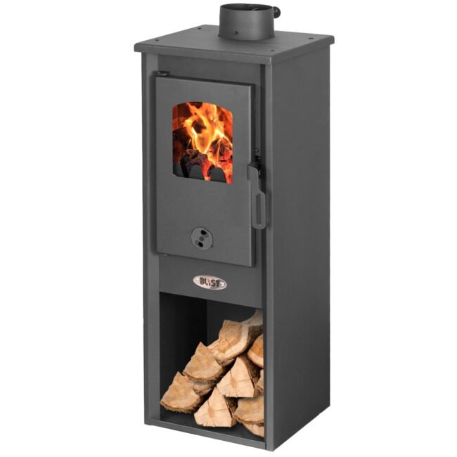Krosnelė BLIST BERNA LUX S (5,2 kW) Juoda