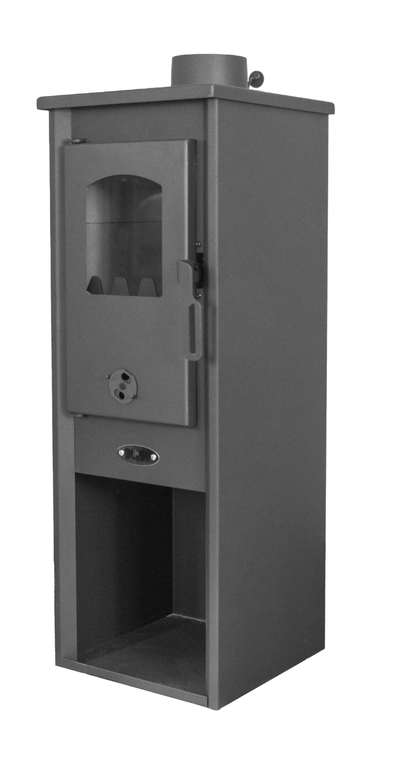 Krosnelė BLIST BERNA LUX S (5,2 kW) Juoda