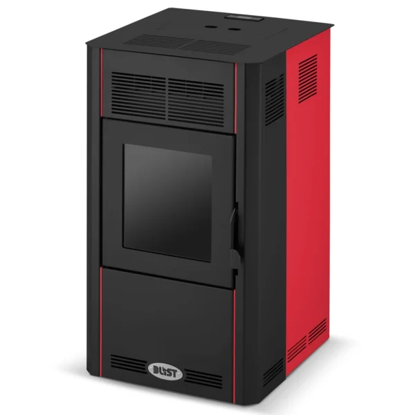 Granulinė krosnelė BLIST OPTIMA 10 (10 kW) Raudona