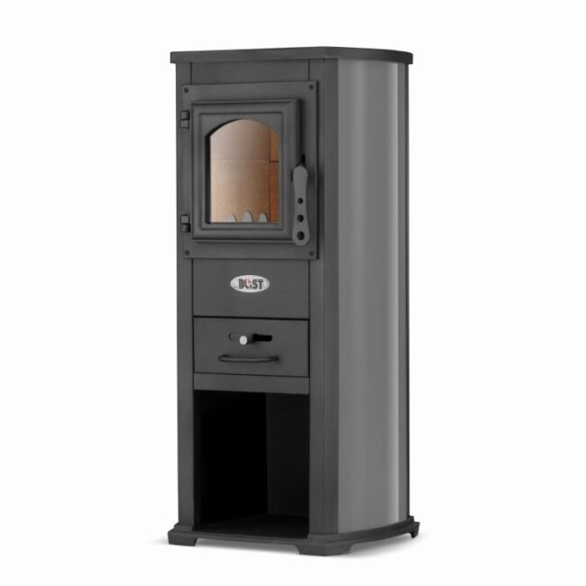 Krosnelė-viryklė BLIST EKONOMIK LUX / BERNA LUX (6,6 kW) Antracito