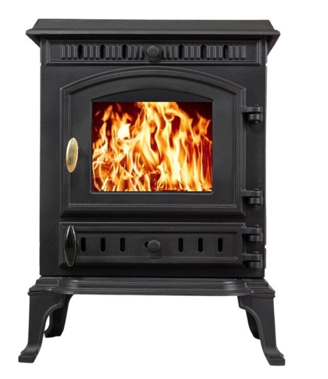 Ketaus krosnelė ATENA (9 kW) Juoda