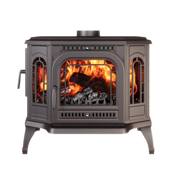 Ketaus krosnelė-viryklė KAWMET P7 LB / PB ECO (10,5 kW) P7 LB ECO (be kaitlenčių)