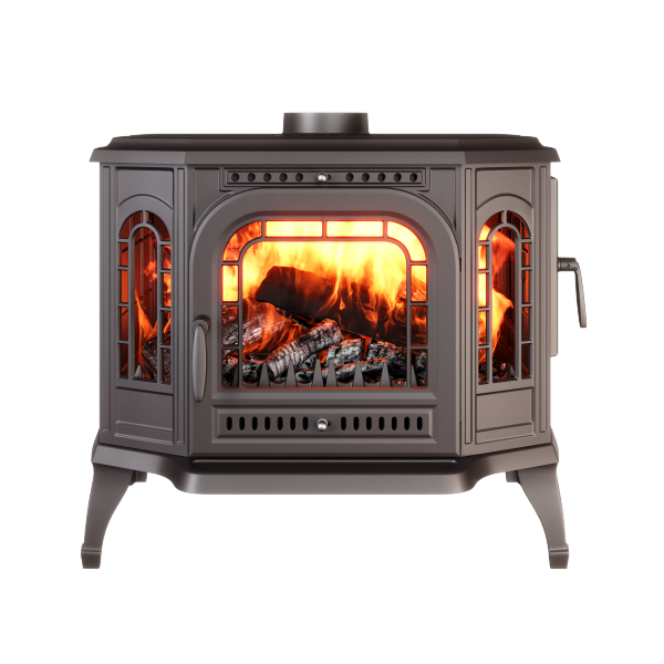Ketaus krosnelė-viryklė KAWMET P7 LB / PB ECO (10,5 kW) P7 PB ECO (be kaitlenčių)