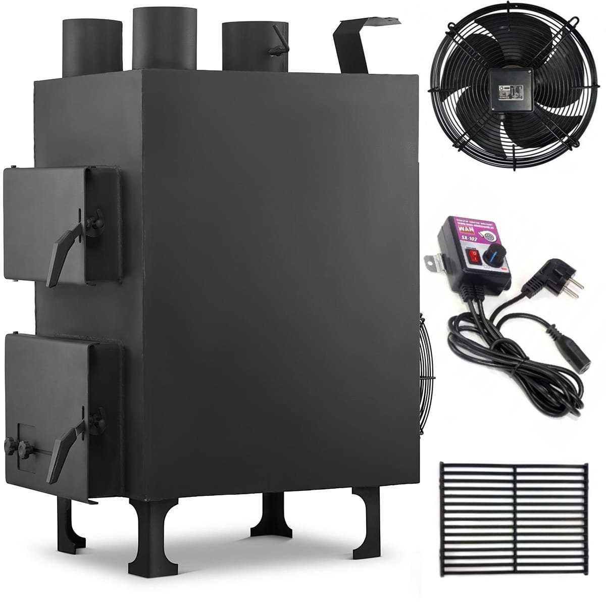 Krosnelė su ventiliatoriumi HIGHER PN2 (20 kW)