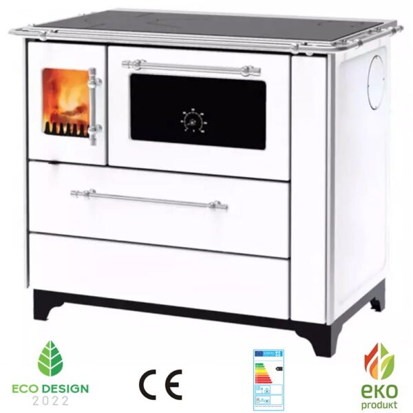 Krosnelė-viryklė ALFA-PLAM ALFA DONNA 90 (5 kW) Balta
