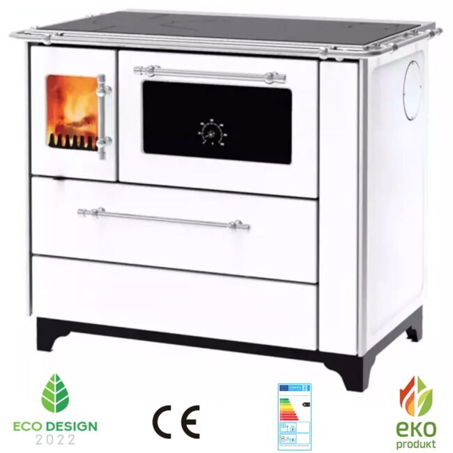 Krosnelė-viryklė ALFA-PLAM ALFA DONNA 90 (5 kW) Balta