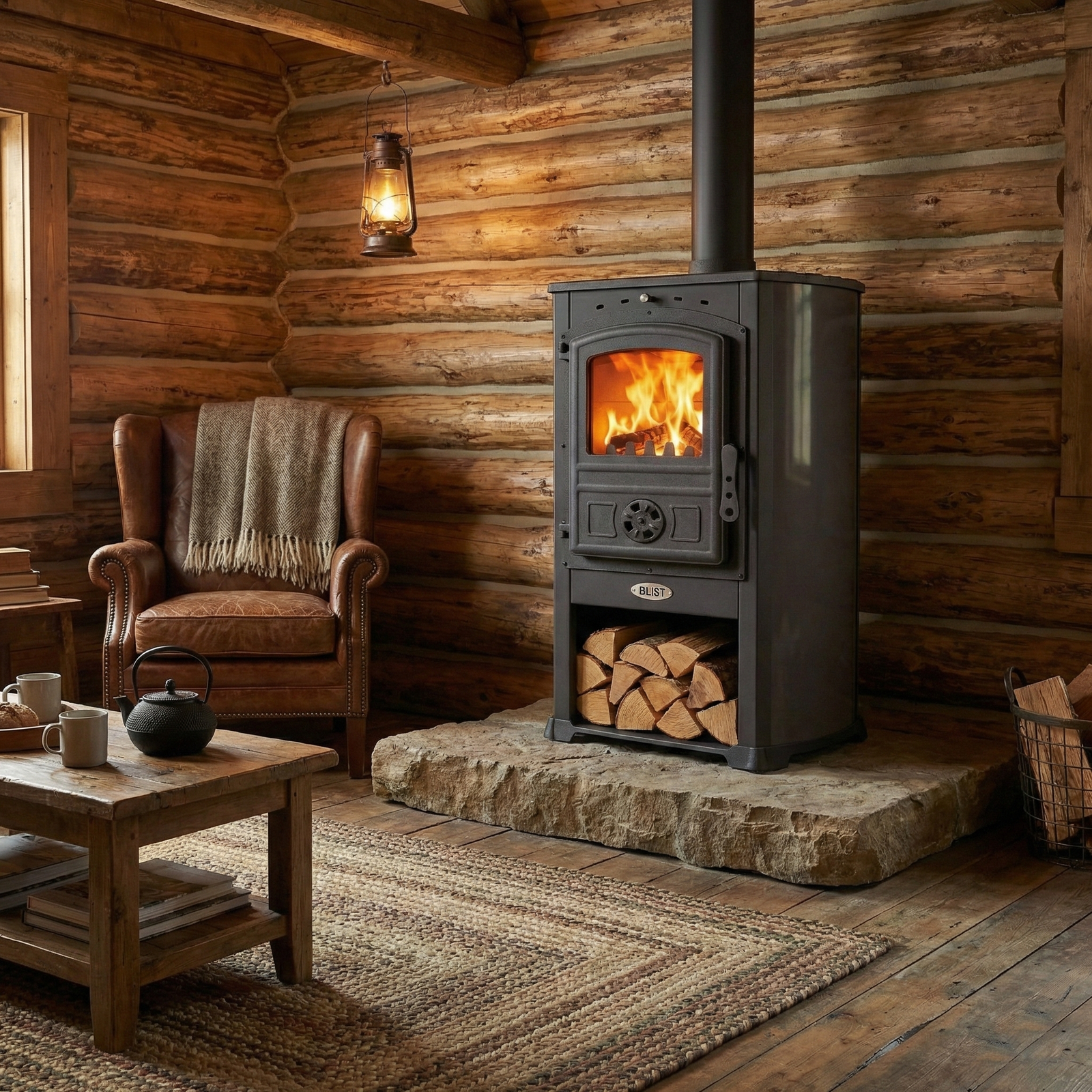 Krosnelė BLIST ŻAR / MODENA (7,3 kW) Antracito