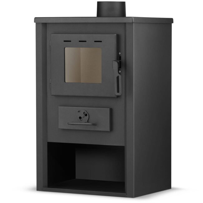 Krosnelė BLIST B1E (9,7 kW) Juoda