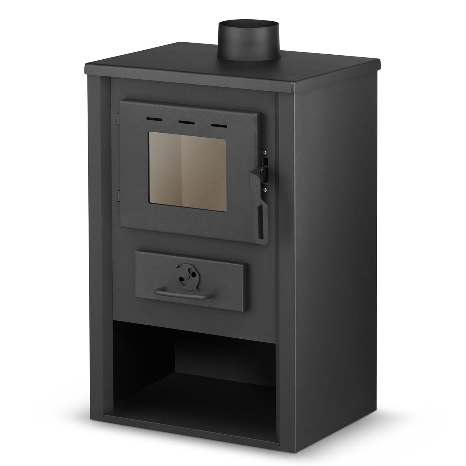 Krosnelė BLIST B1E (9,7 kW) Juoda