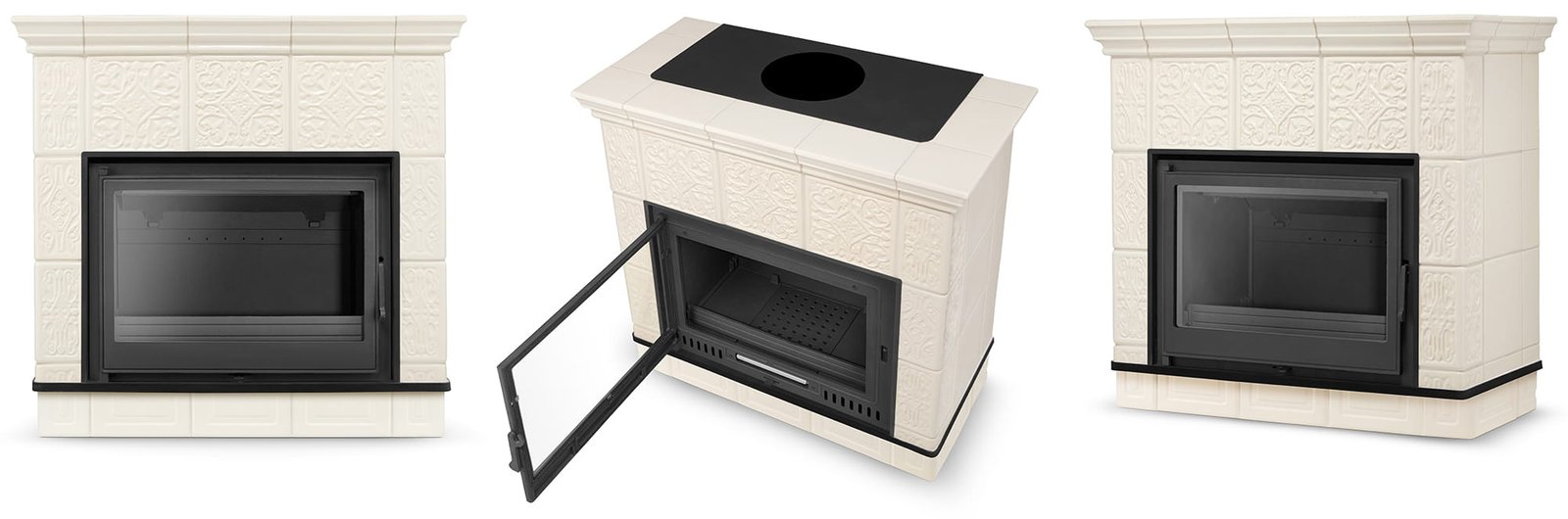 Koklinis židinys MALLORCA – NORDFLAM ETNA (13 kW) Smėlio
