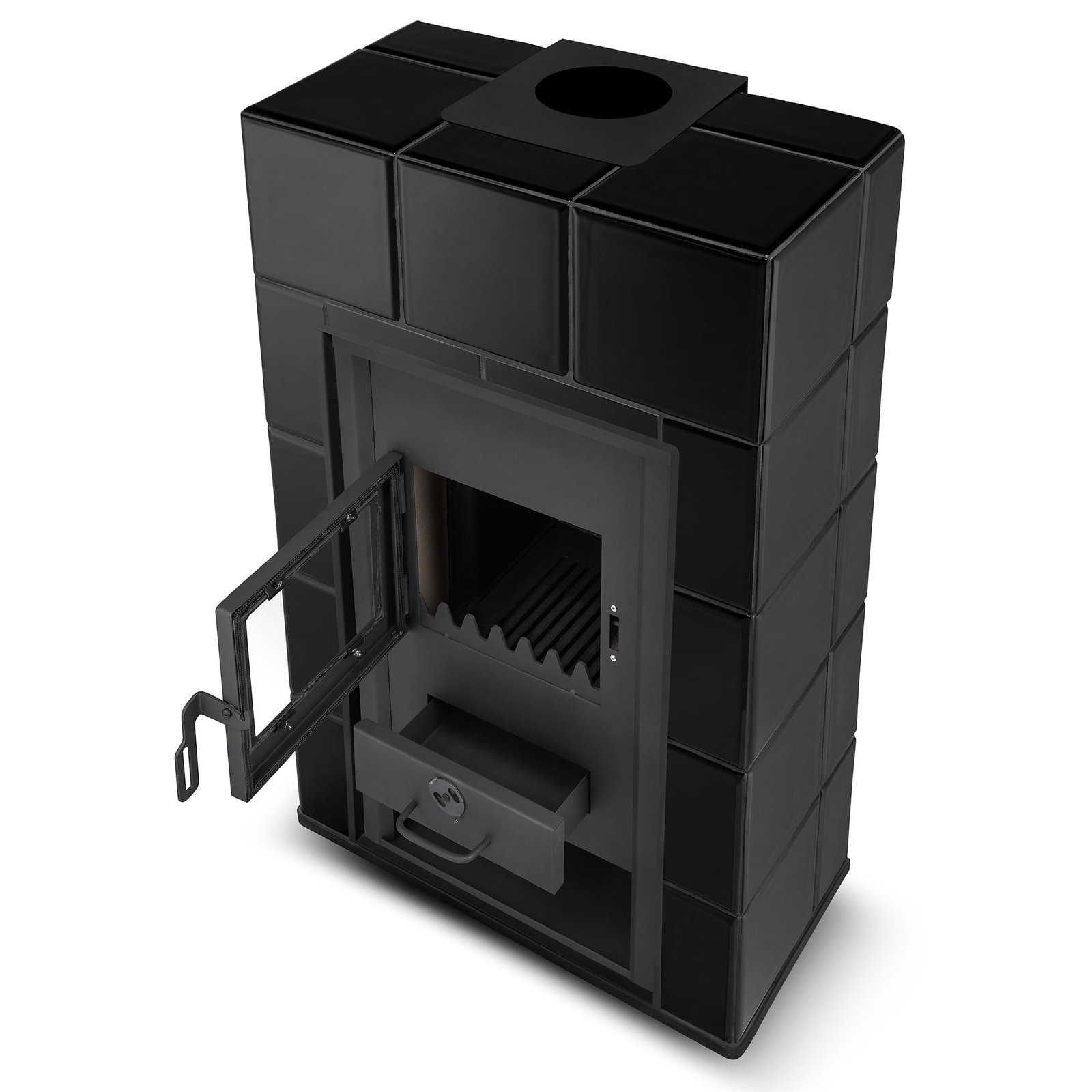 Koklinis židinys MODICA (9 kW) Juoda