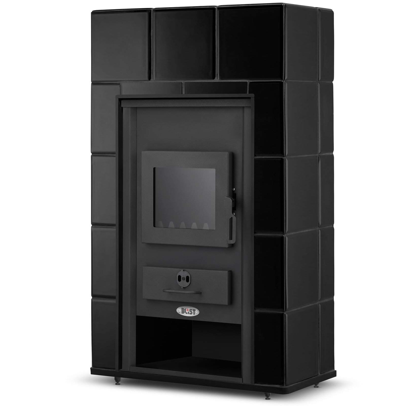 Koklinis židinys MODICA (9 kW) Juoda
