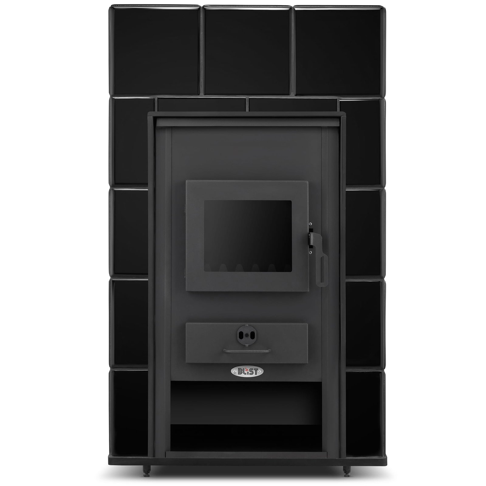 Koklinis židinys MODICA (9 kW) Juoda