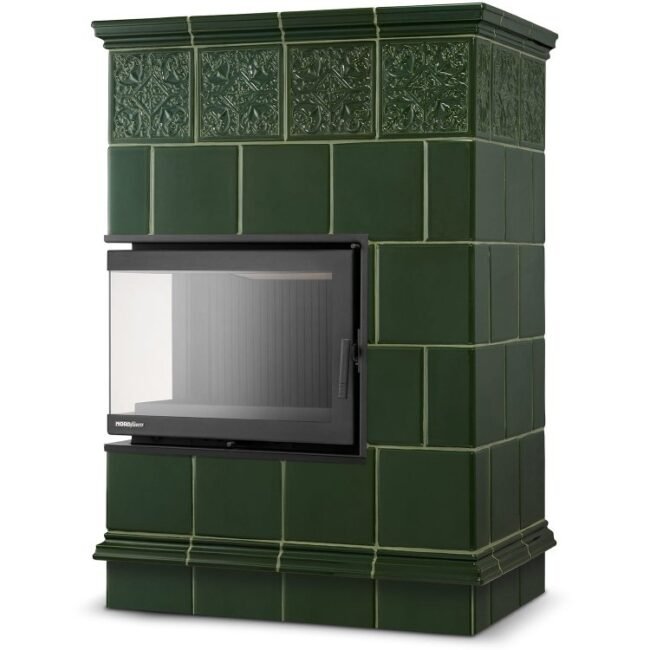 Kampinis koklinis židinys PORTO (14 kW) Žalia Dešinė