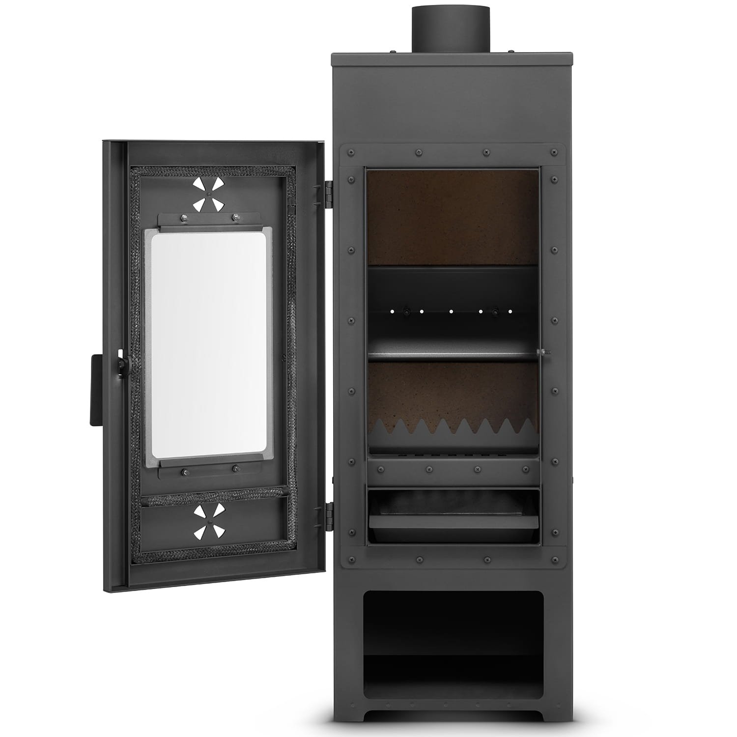 Krosnelė MATYLDA (8 kW) Antracito