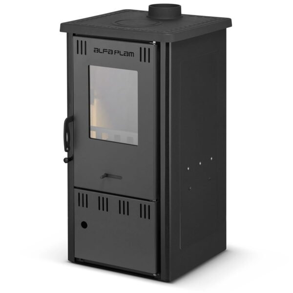 Krosnelė ALFA-PLAM ELITA 2 ECO (6,5 kW) Antracito