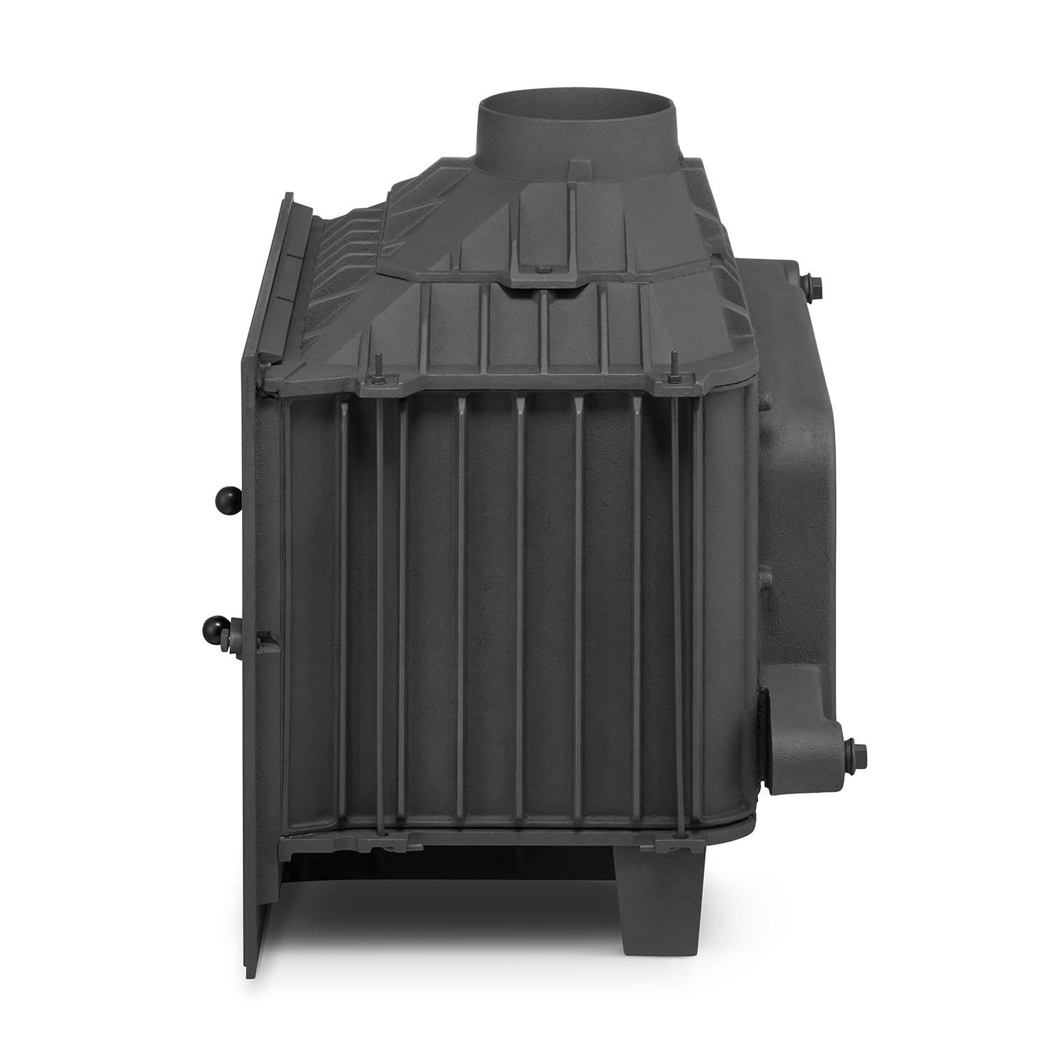 Židinio kapsulė FERGUSS FGS-LUX20 su vandens kontūru (16,2 kW) Juoda