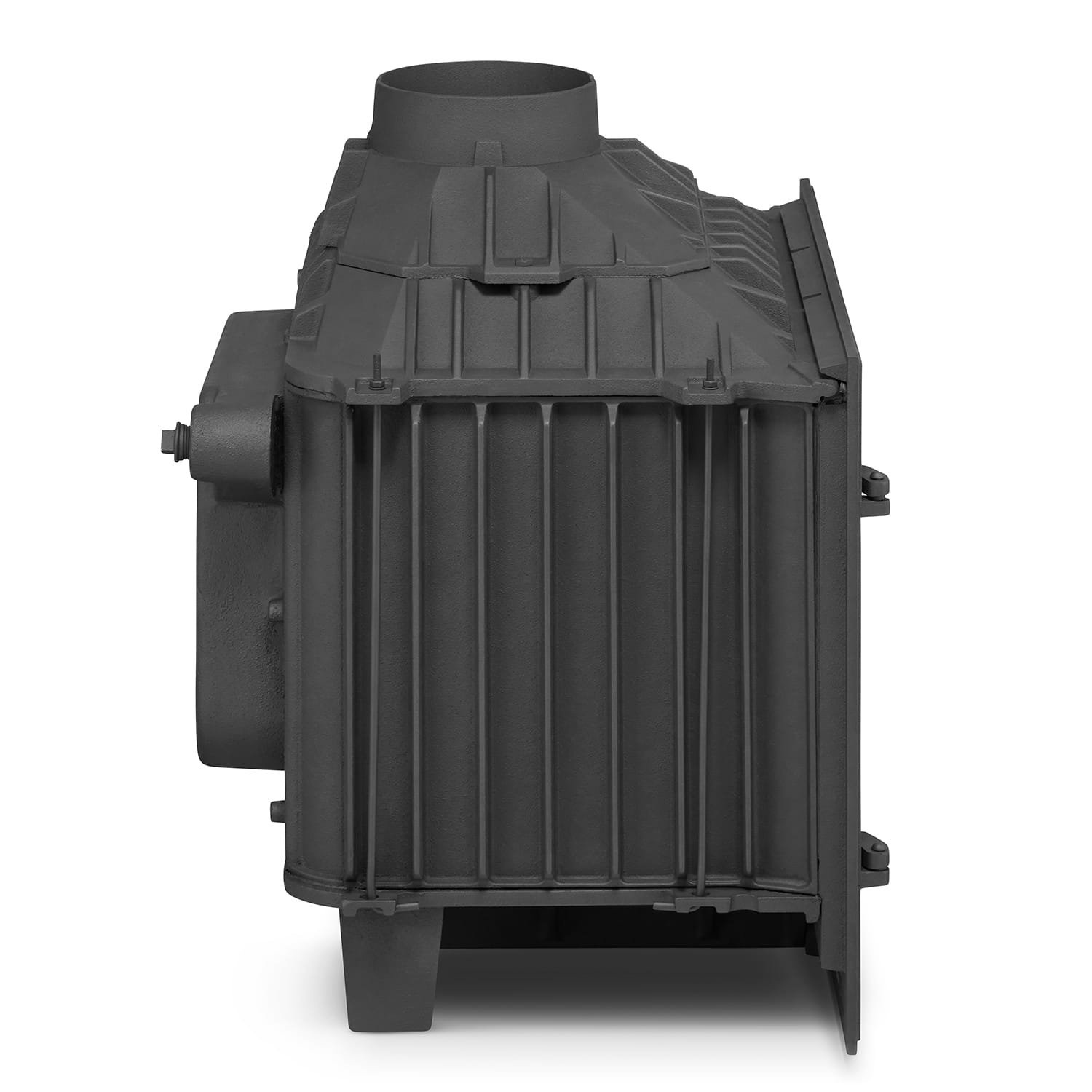 Židinio kapsulė FERGUSS FGS-LUX20 su vandens kontūru (16,2 kW) Juoda