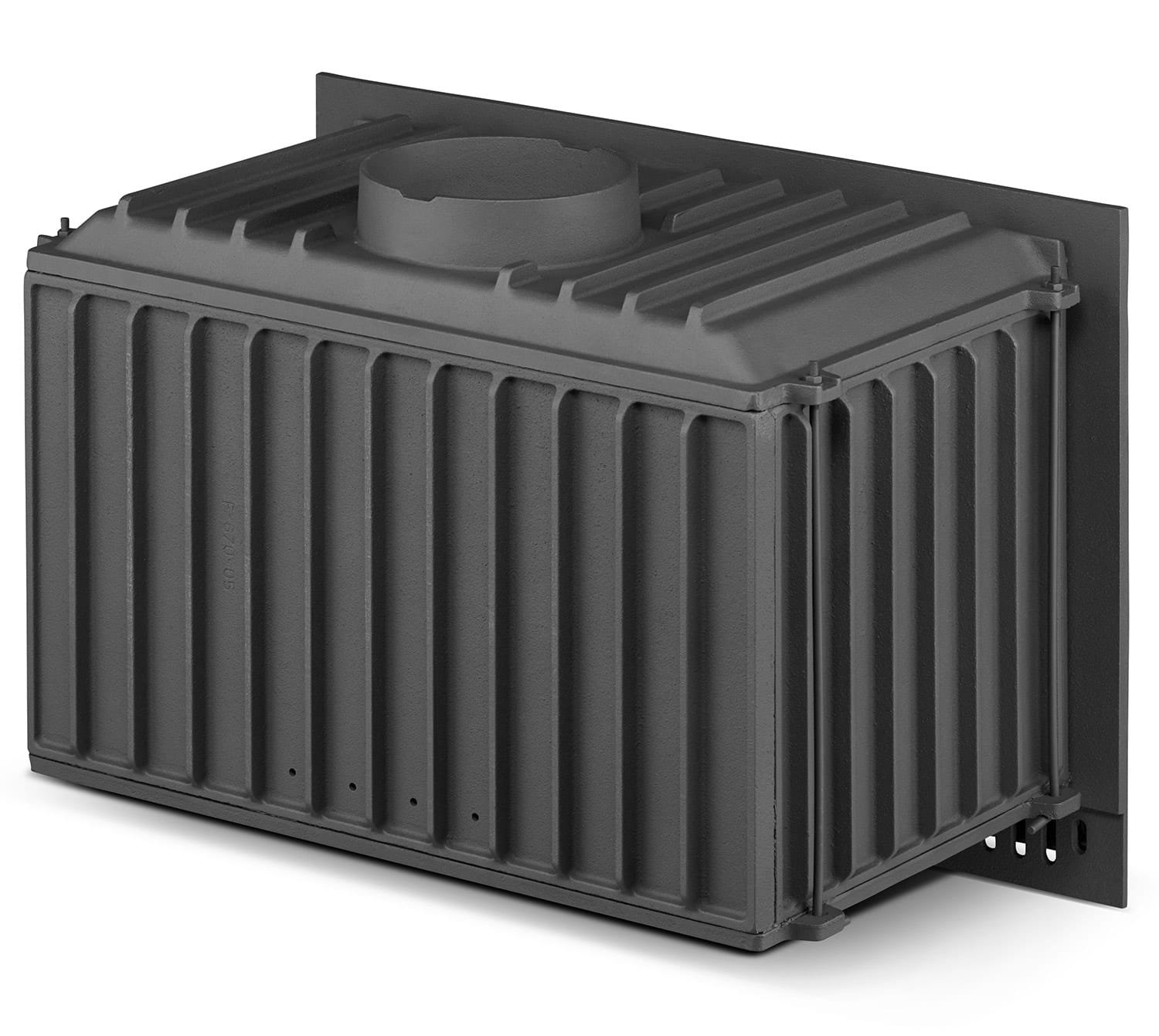 Židinio kapsulė FERGUSS FGS-LUX18 (11,9 kW) Juoda