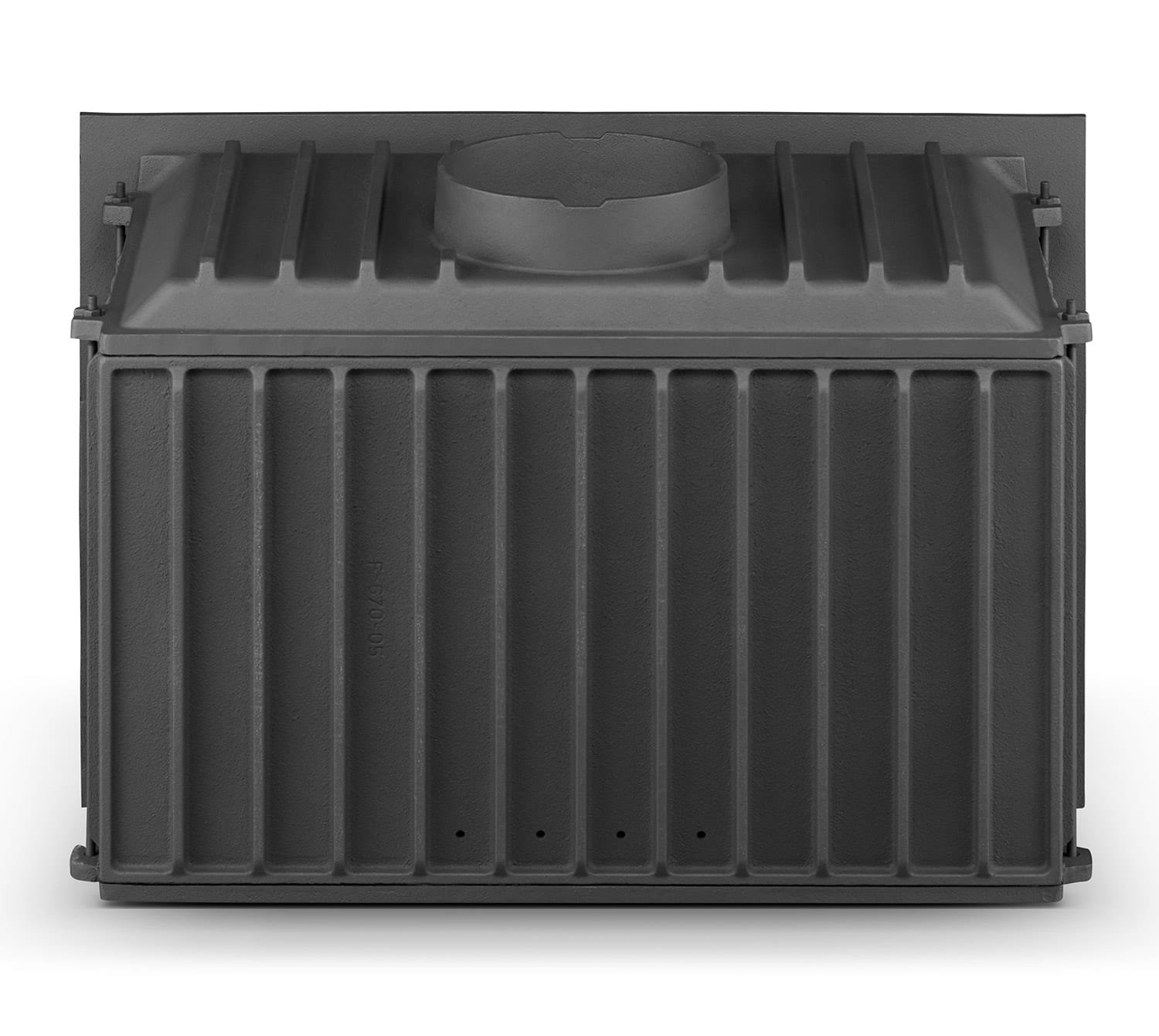 Židinio kapsulė FERGUSS FGS-LUX18 (11,9 kW) Juoda
